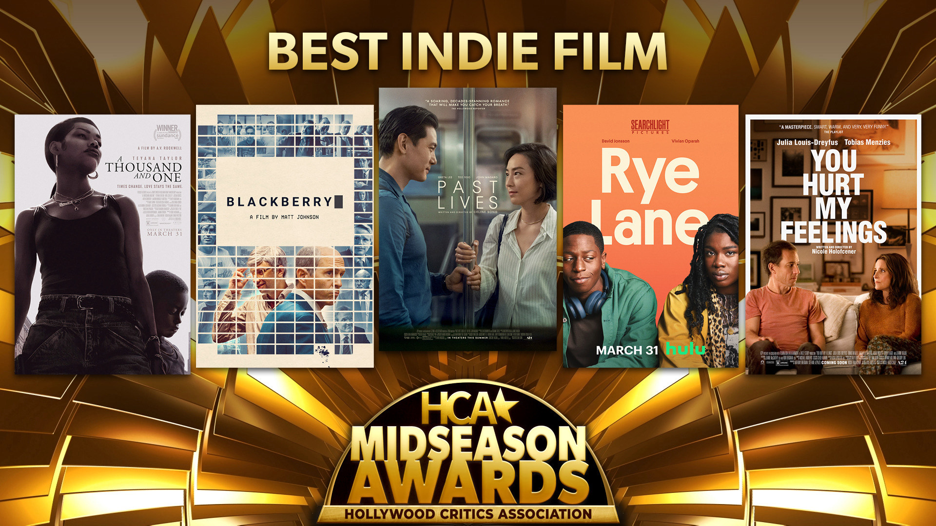 Best Indie Film Hollywood Critics Association Midseason Awards 2023