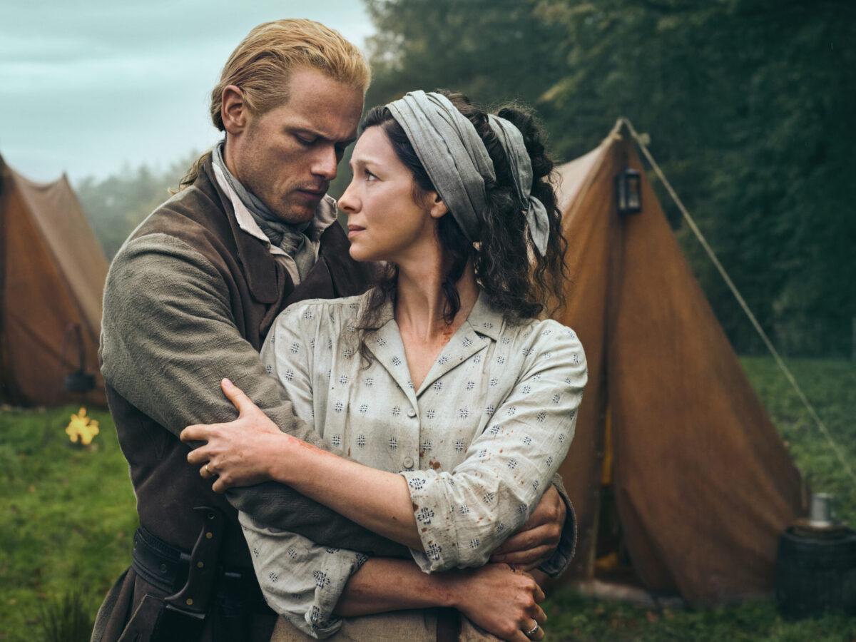 Outlander Season 7 - Jamie and Claire (courtesy of Starz)