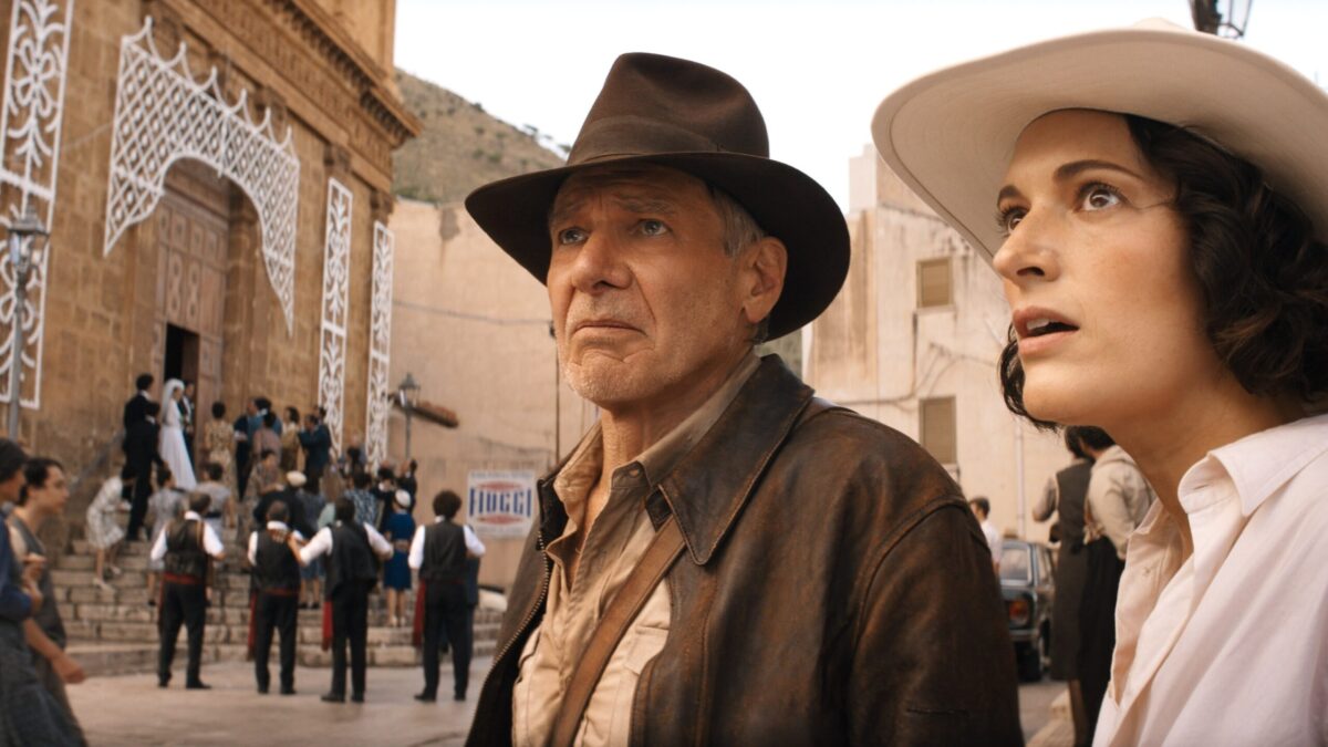 Indiana Jones and the Dial of Destiny _ Harrison Ford and Phoebe Waller-Bridge