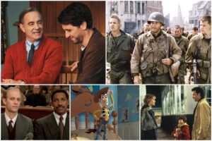 The 20 Best Tom Hanks Films of All Time Best Tom Hanks movies of all time - a beautiful day in the neighborhood, saving private ryan, philadelphia, toy story, sleepless in seattle
