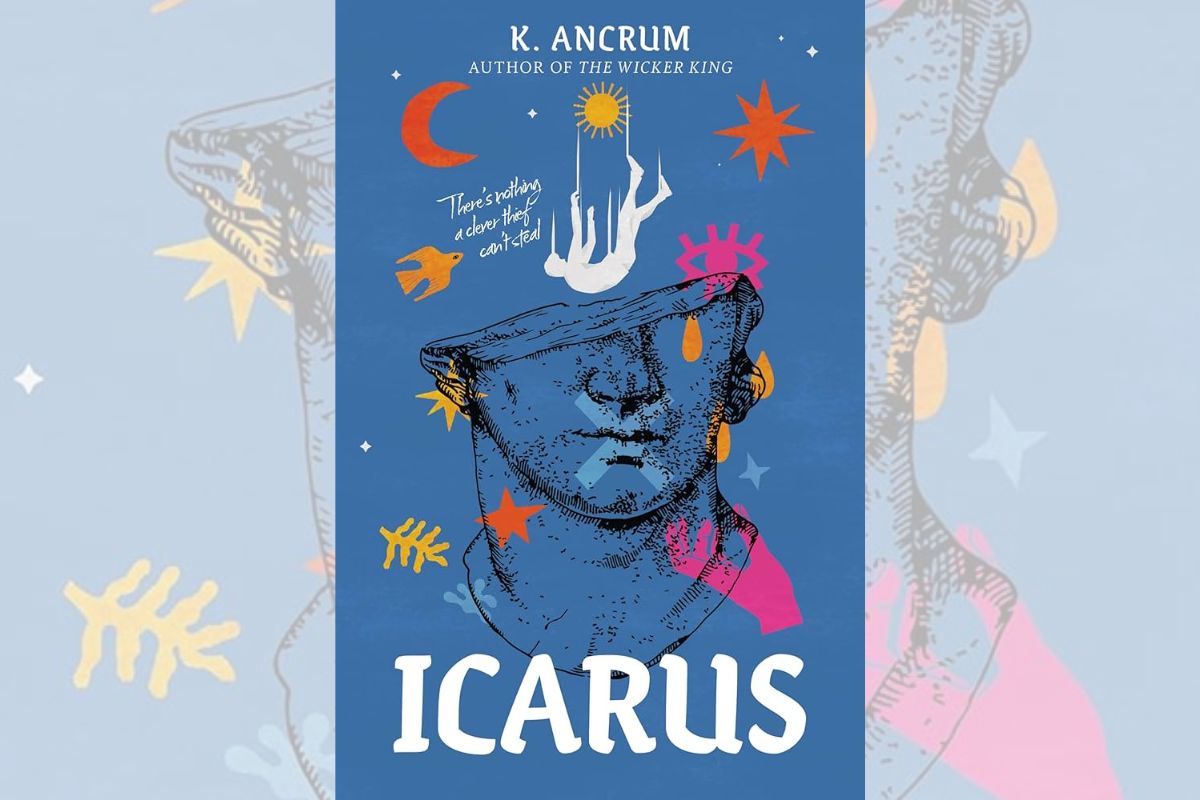 Book cover for "Icarus."