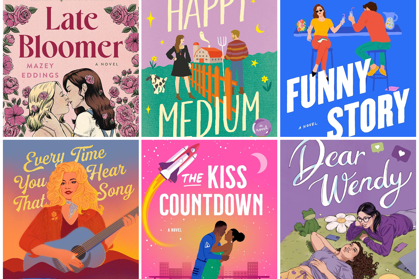 6 Rom-Com Novels You Should Read in April