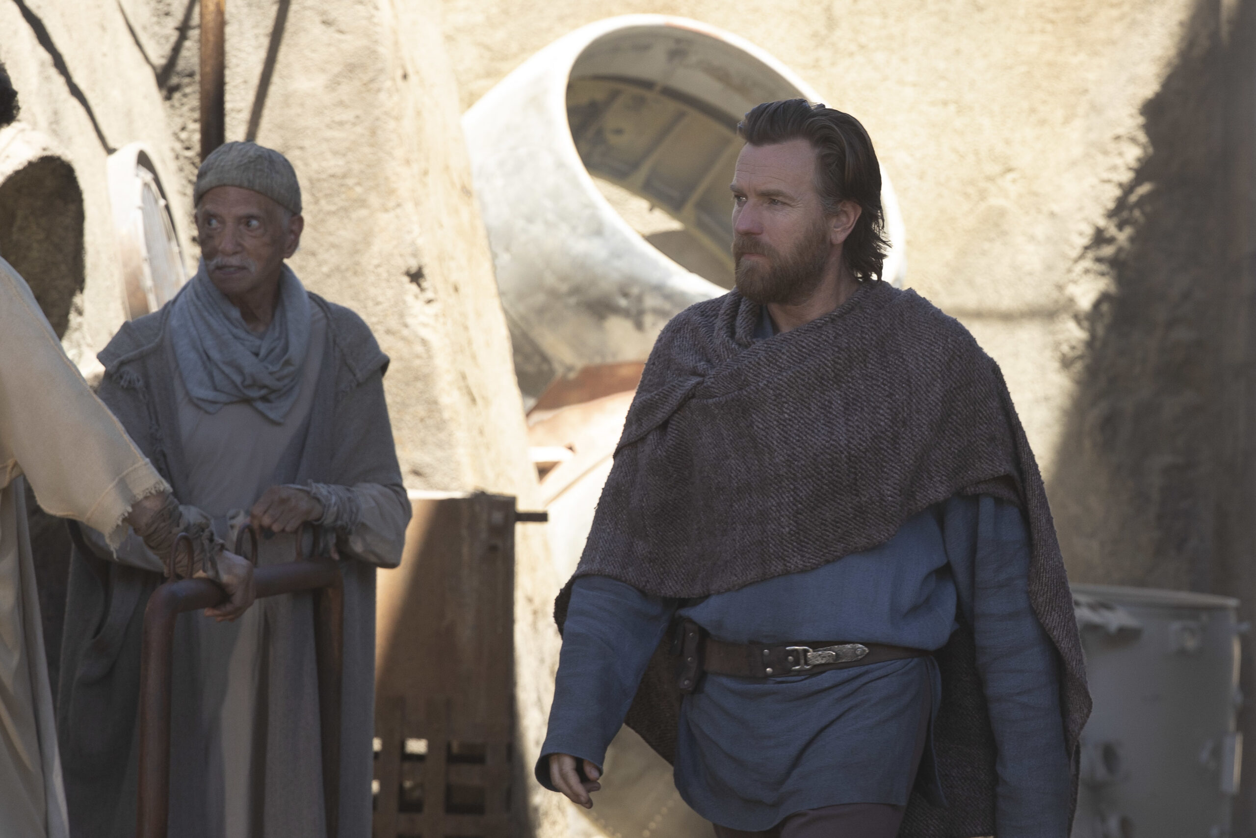 Ewan McGregor as Obi-Wan Kenobi on the Obi-Wan Kenobi series for Disney+.