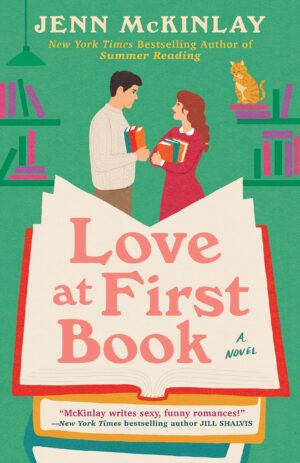 Love at First Book by Jenn McKinlay (Photo credit: Penguin Random House)