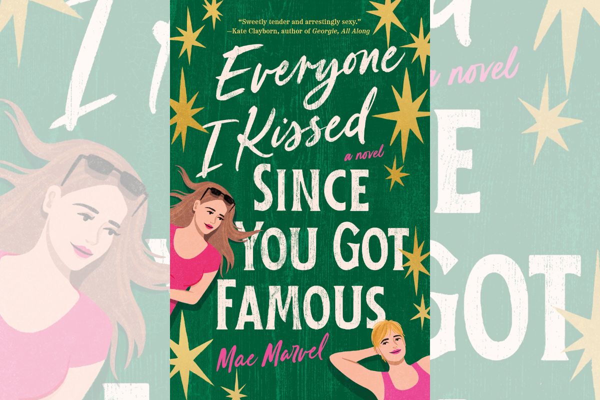 Everyone I Kissed Since You Got Famous cover with two women surrounded by stars.