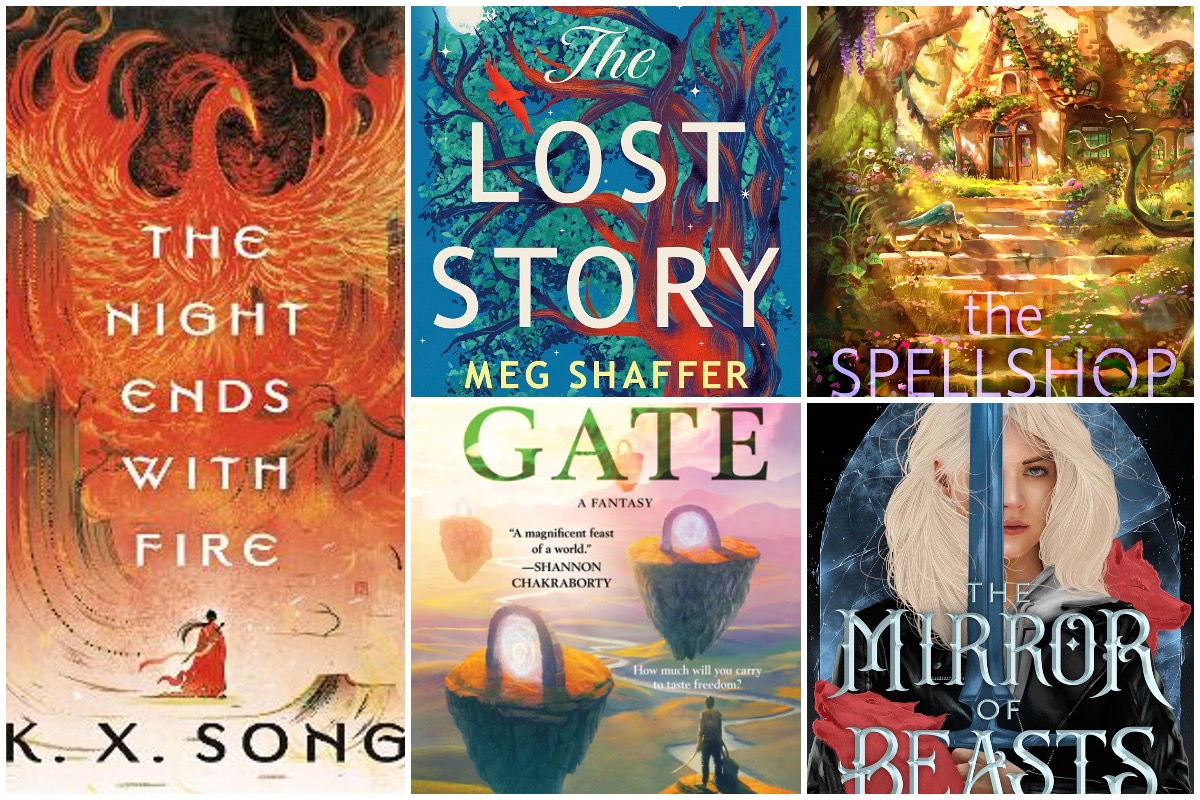 5 Fantasy Novels to Read in July: The Spellshop, The Mirror of Beasts, The Spice Gate