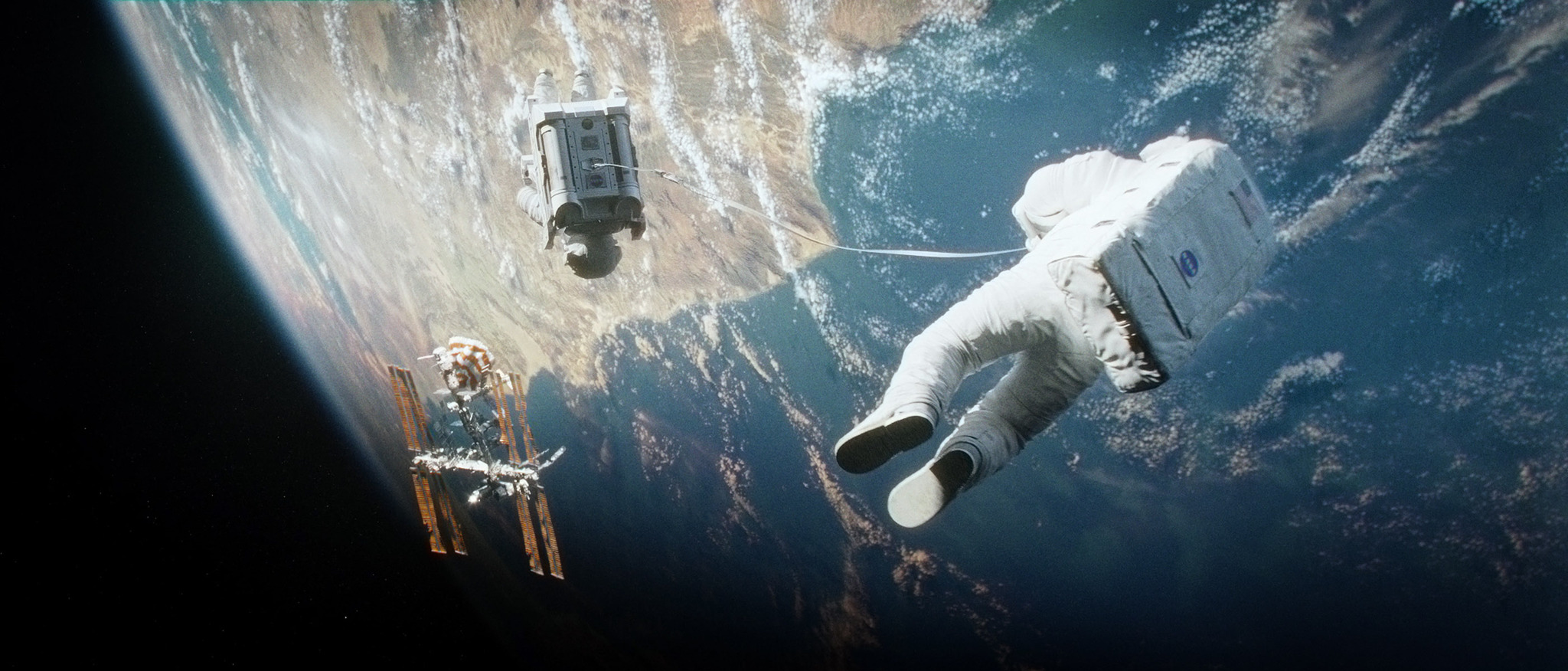 Still from Gravity, 2013.