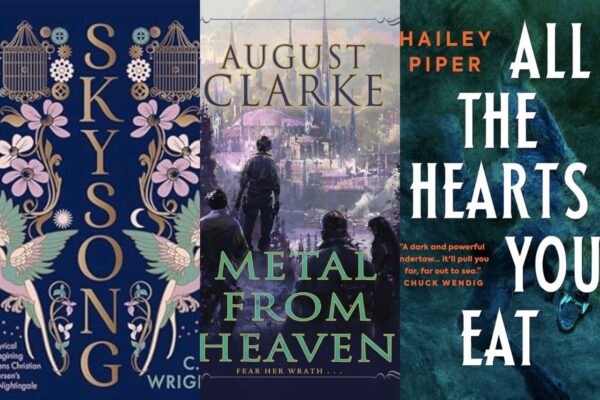 October's 8 Must-Read LGBTQIA Books Include Skysong, Metal from Heaven, and more - Page 5 Collage of three book covers.