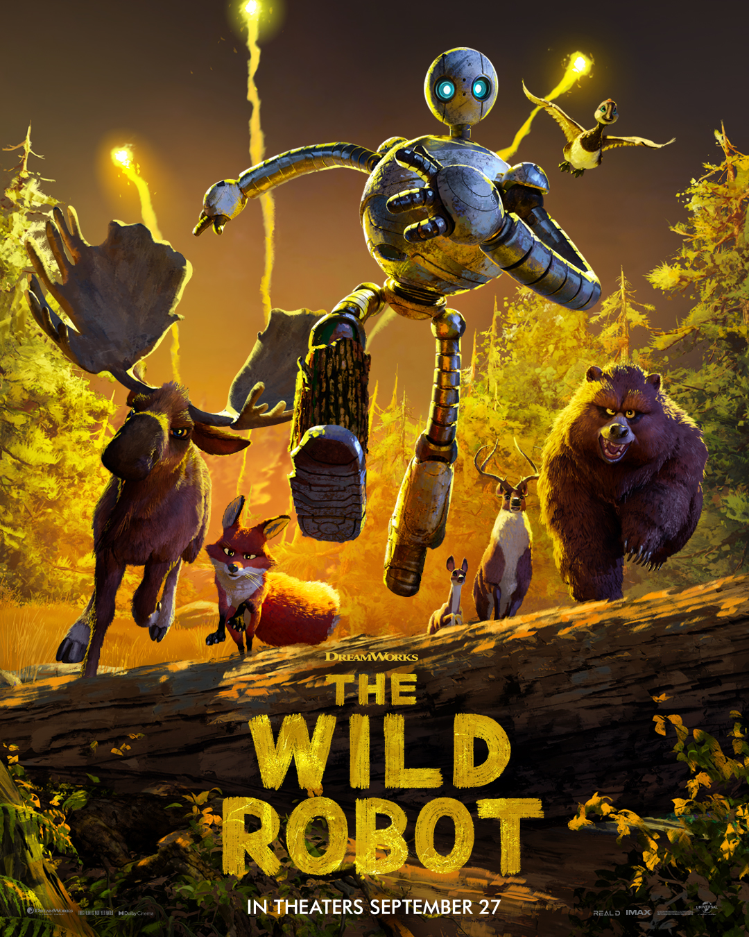 The Wild Robot poster