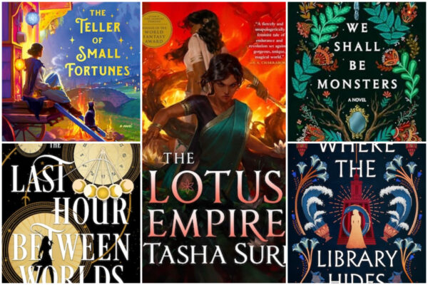 5 Fantasy Novels to Read in November: The Teller of Small Fortunes, Where the Library Hides, The Lotus Empire