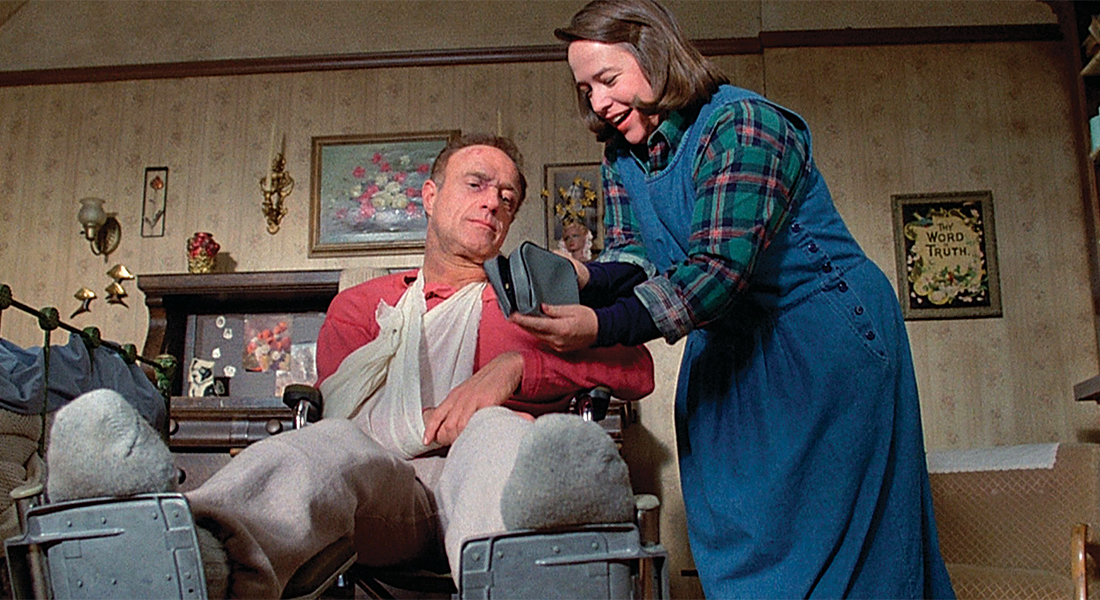 James Caan and Kathy Bates from Misery 1990