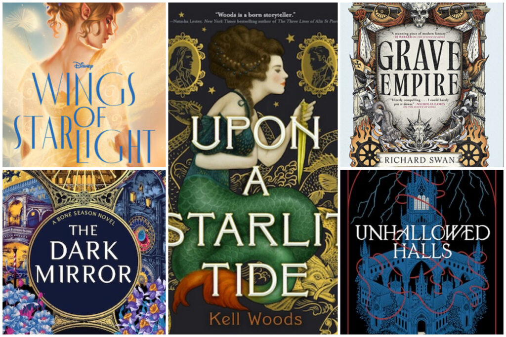 5 Fantasy Novels to Read in February: Grave Empire, The Dark Mirror, Upon a Starlit Tide