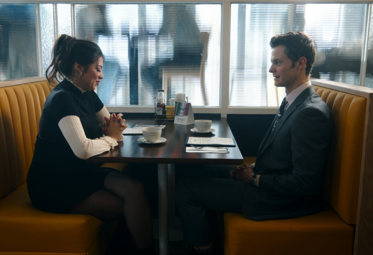 Novocaine - Eulalie Magazine Jack Quaid as Nathan and Amber Midthunder as Sherry in Novocaine