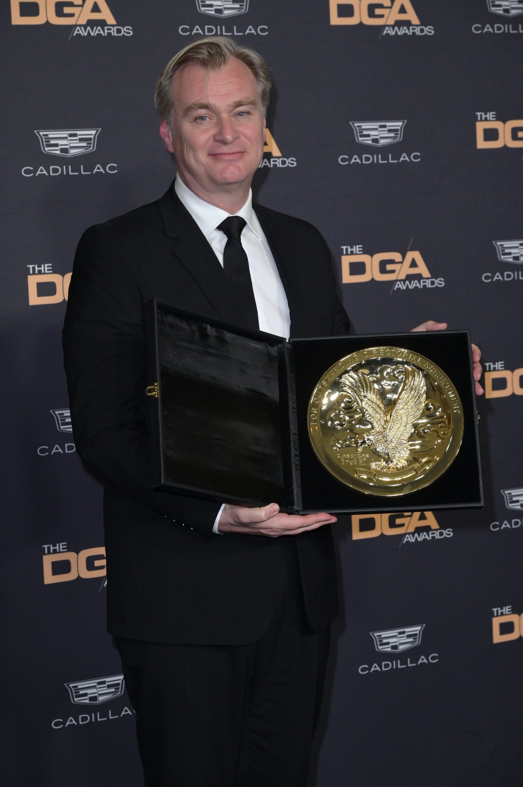 Christopher Nolan at the 76th Annual Directors Guild Awards at the Beverly Hilton.