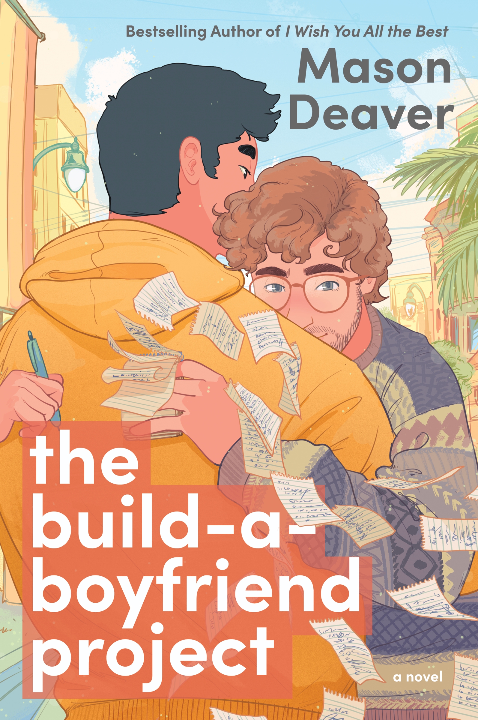 Cover art for The Build-a-Boyfriend Project by Mason Deaver