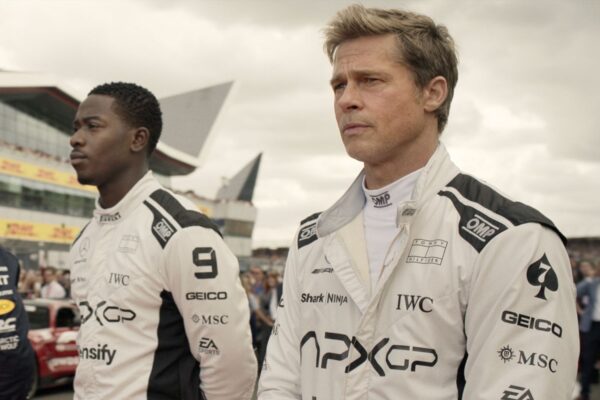 F1 The Movie Review: An Exhilarating Underdog Tale That Puts You On the Race Track Damson Idris and Brad Pitt - F1 The Movie