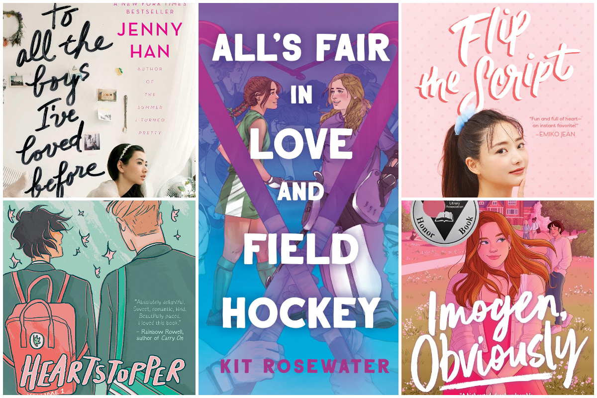 5 YA Romance Novels You Should Read This Valentine’s Day ya romance novels book recommendations heartstopper imgogen obviously to all the boys i've loved before