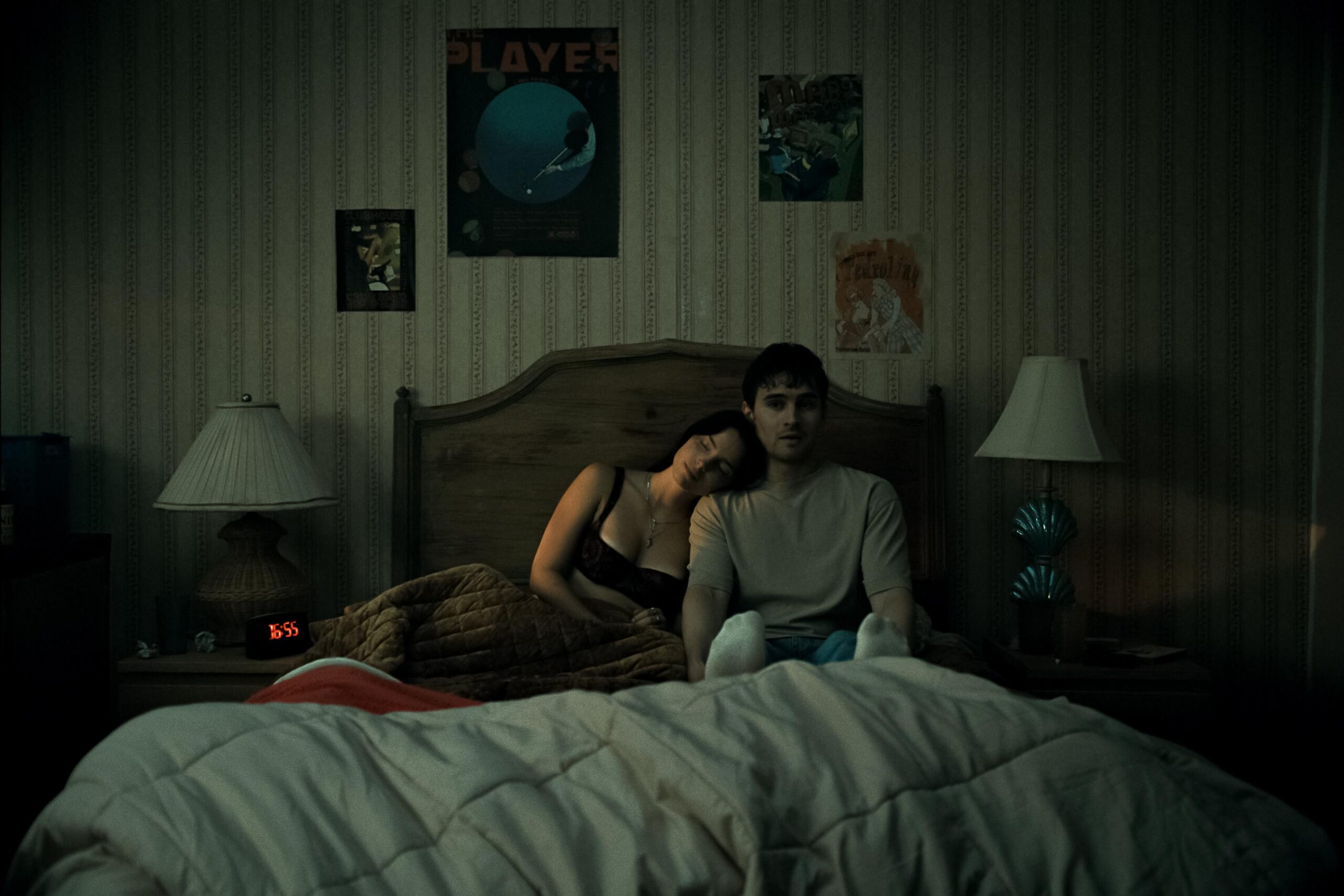 Obsession Review: Romance Gone Wrong in an Unsettling Horror Flick Inde Navarette as Nikki and Michael Johnston as Bear in Obsession
