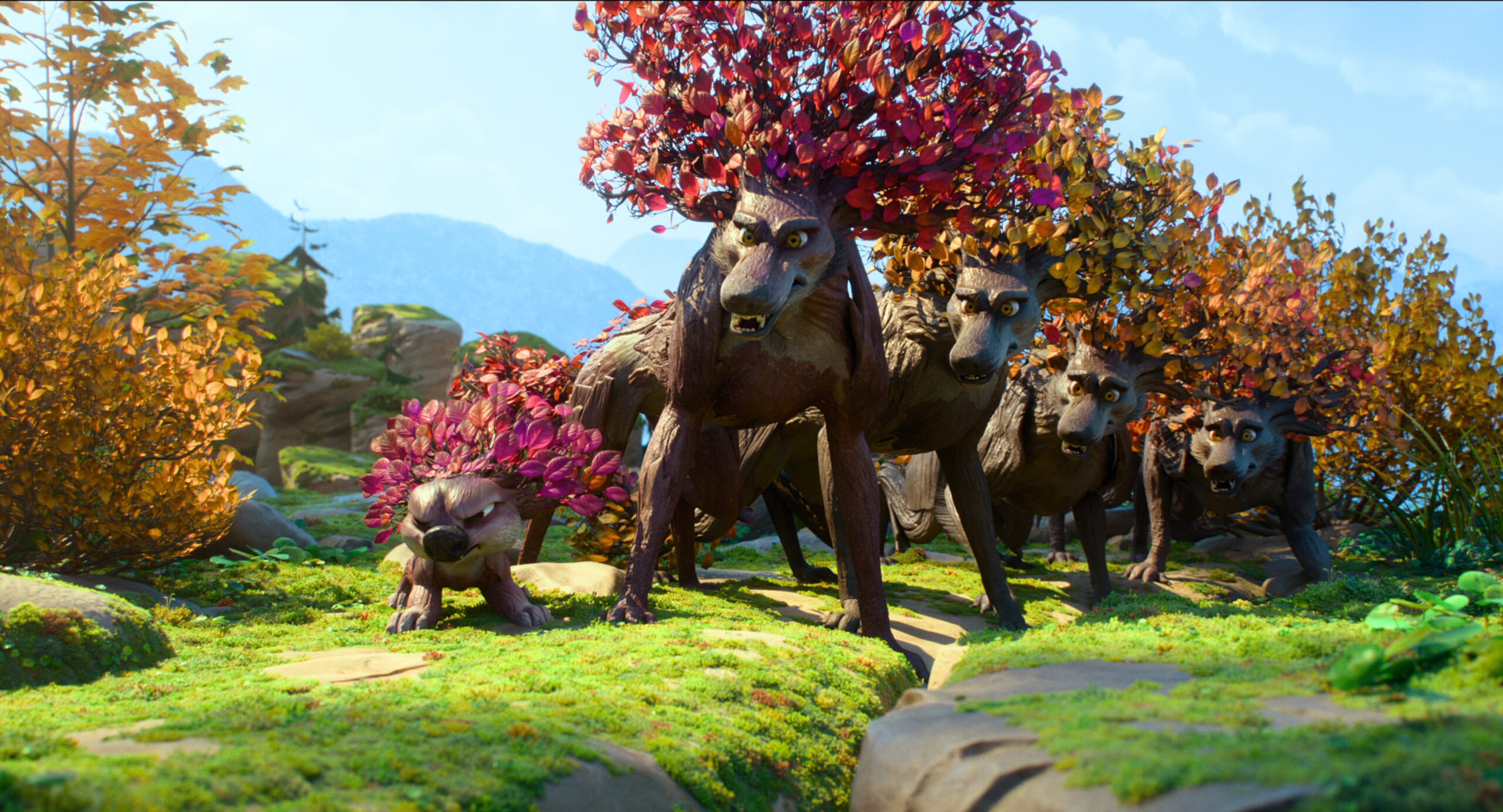 Flower wolves in Swapped