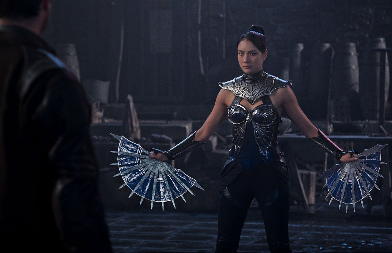 Mortal Kombat II Review: A Flawed But Satisfying Sequel Full of Action and Thrills Adeline Rudolph as Kitana in Mortal Kombat II