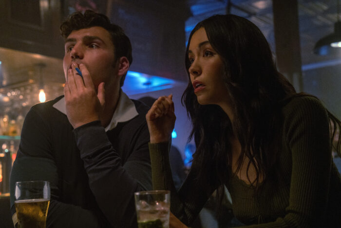 Maximum Pleasure Guaranteed Season 1 Episode 4 Review: Raisins Charlie Hall and Kiarra Hamagami Goldberg in "Maximum Pleasure Guaranteed," now streaming on Apple TV.