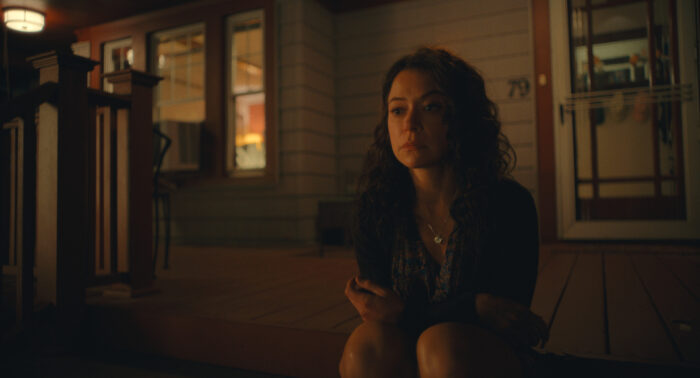 Maximum Pleasure Guaranteed Season 1 Episode 4 Review: Raisins Tatiana Maslany in “Maximum Pleasure Guaranteed,” now streaming on Apple TV.