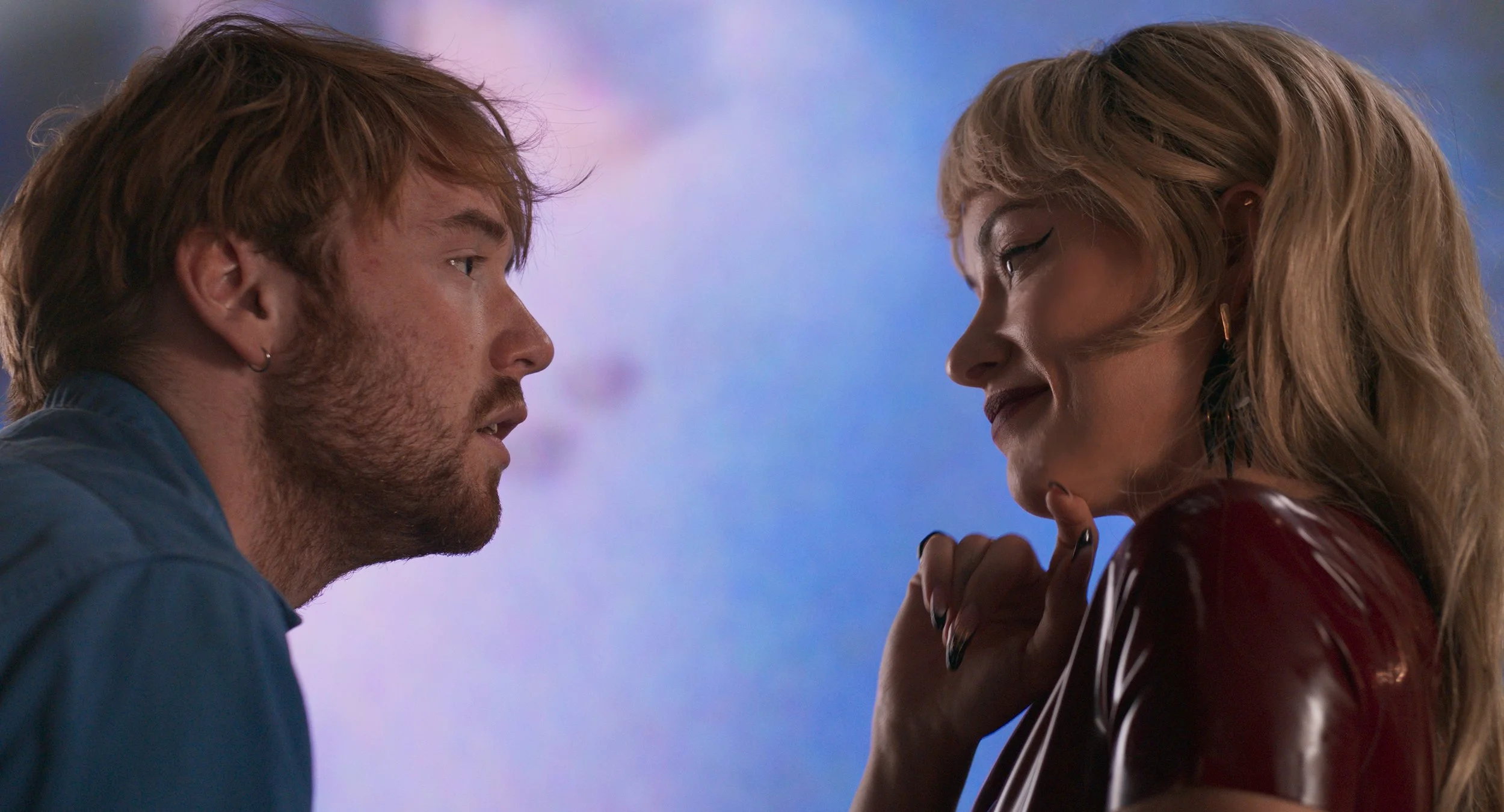 I Want Your Sex Review: Gregg Araki Makes Nuance Sexy Cooper Hoffman and Olivia Wilde in I WANT YOUR SEX, a Magnolia Pictures release. Photo courtesy of Magnolia Pictures.