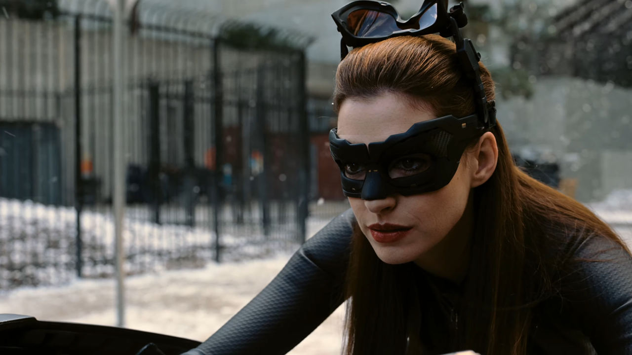 - Eulalie Magazine Top 10 Anne Hathaway Performances Anne Hathaway as Selina Kyle in'The Dark Knight Rises' (Photo Courtesy of Warner Bros.)