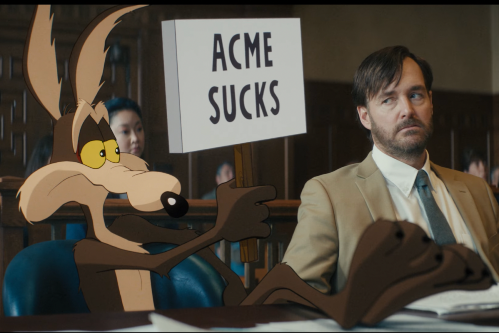 Coyote vs. Acme Review: This Humorous Spin on an Old Cartoon Premise is Super Entertaining Coyote vs. Acme film still