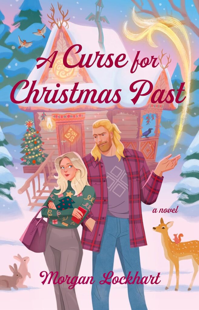 7 New LGBTQIA Books to Read This August: Dead Girls, Night of Madness, and more Book cover for "A Curse for Christmas Past."