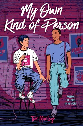 7 New LGBTQIA Books to Read This August: Dead Girls, Night of Madness, and more Book cover for "My Own Kind of Person" with two people on a stage.
