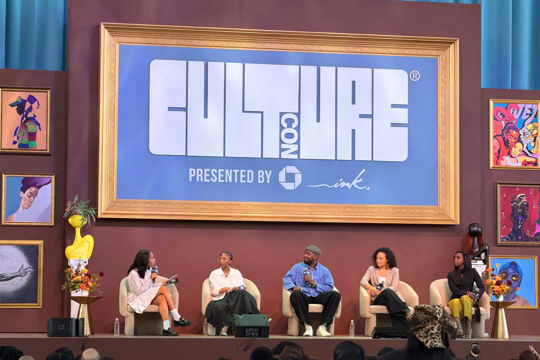 Dana Loatman Bobby Rogers Stephanie Sparling Williams Destinee Filmore and Danielle Cadet for CultureCon 2026 Brooklyn New York photo credit_ Tim H _ Eulalie Magazine - Eulalie Magazine CultureCon 2026: A First-Timer’s Guide to the Creative Homecoming