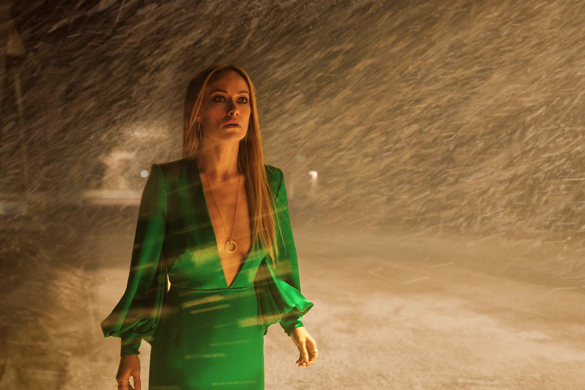 62nd Chicago International Film Festival Review: ‘Behemoth!’ Allows Pedro Pascal to Take Center Stage Olivia Wilde in BEHEMOTH! - Courtesy of Searchlight Pictures