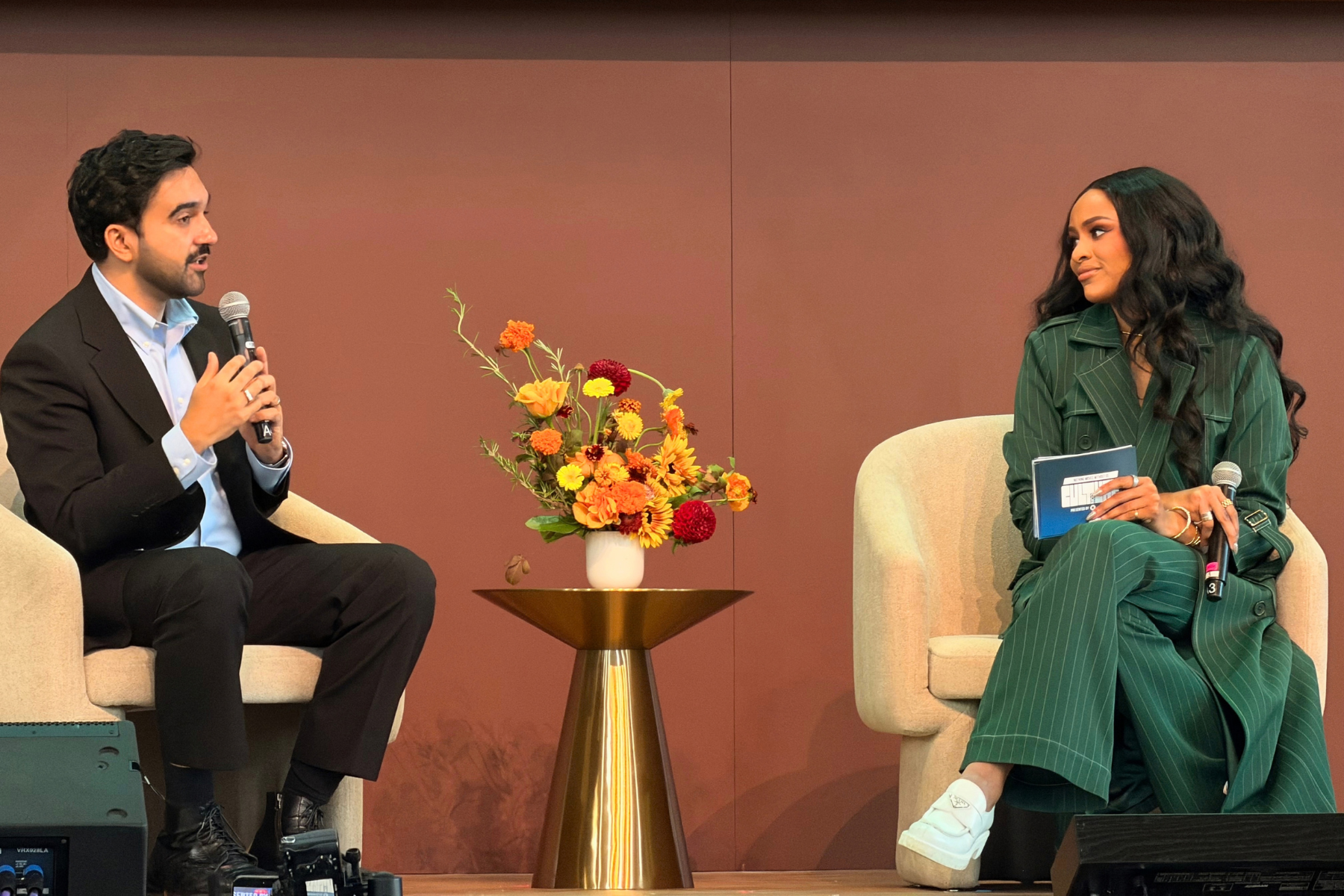 New York City Mayor Zohran Mamdani and CultureCon CEO Imani Ellis for CultureCon 2026 Brooklyn New York photo credit_ Tim H _ Eulalie Magazine - Eulalie Magazine CultureCon 2026: A First-Timer’s Guide to the Creative Homecoming
