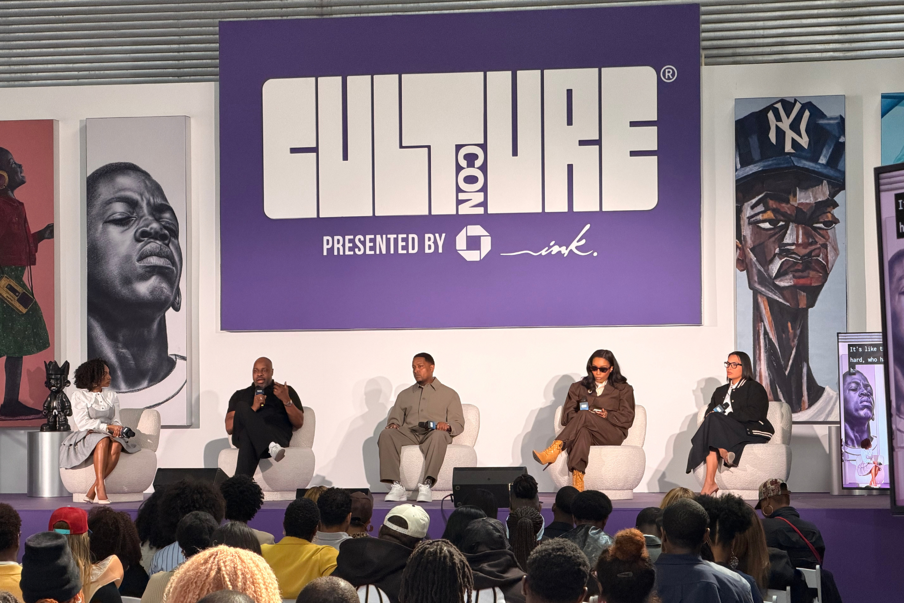 Scottie Beam Ikenna Ezeh Courtney Lowry Rejon Thomas-Ferdinand and Lena Franklin for CultureCon 2026 Brooklyn New York photo credit_ Tim H _ Eulalie Magazine - Eulalie Magazine CultureCon 2026: A First-Timer’s Guide to the Creative Homecoming