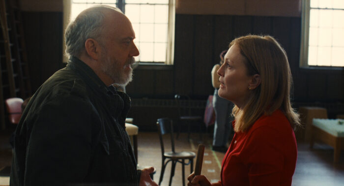 62nd Chicago International Film Festival Review: The Debut is Affectionate and Absurd (L-R) Paul Giamatti, Julianne Moore - Photo Courtesy of A24