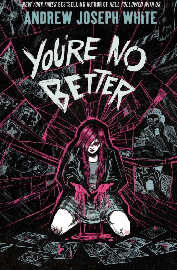 7 New LGBTQIA Books to Read This October: Carrying, Fangs and All, and more Book cover by "You're No Better."